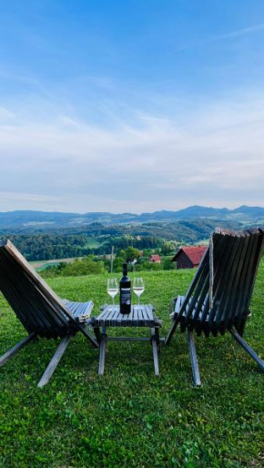 Morning coffee w a view :) Podčetrtek